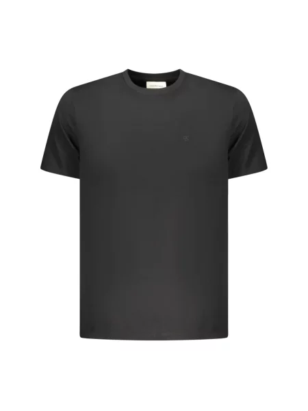 Koszulka Calvin Klein z krótkim rękawem klasyczna czarna