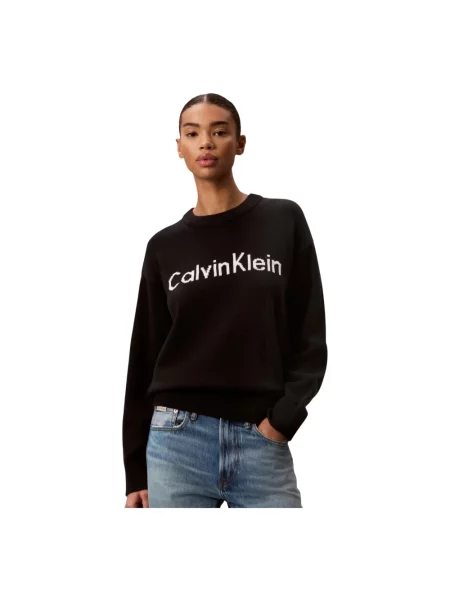 Sweter Calvin Klein Jeans czarny