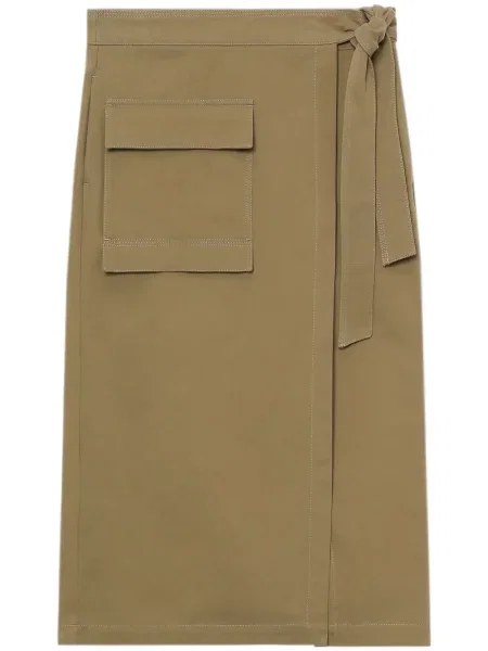 Fustă midi Closed până la genunchi