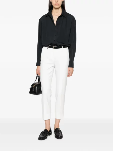Decupat pantaloni Peserico alb