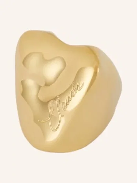 Claudie Pierlot Pierścionek gold złoty