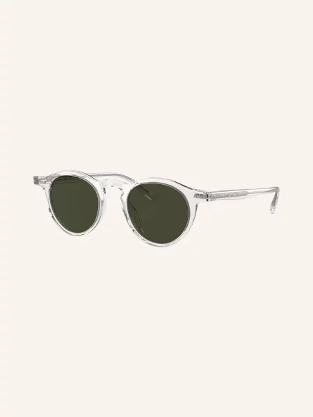 Oliver Peoples Sluneční Brýle transparentní/ polarizovaná zelená