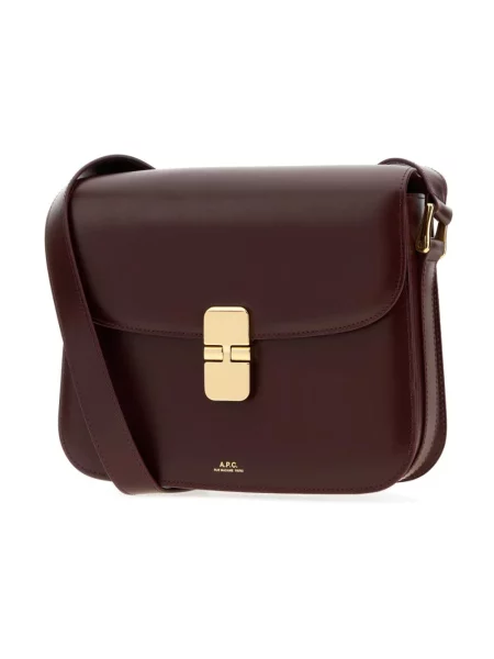 Torebka crossbody A.p.c. fioletowa