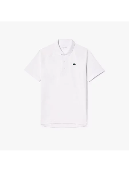 Поло Lacoste белое