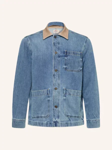 Faherty Kurtka Dżinsowa blau