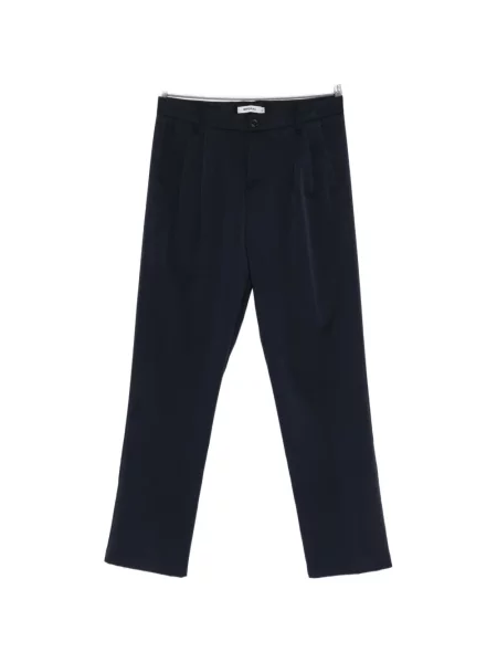 Pantaloni Imperial plisate albastru