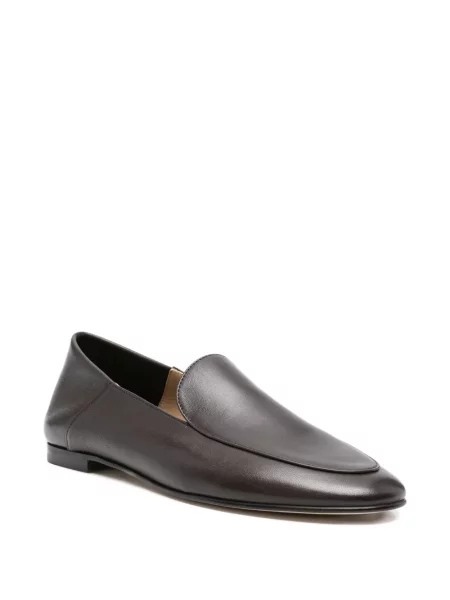 Pantofi loafer Dear Frances din piele maro