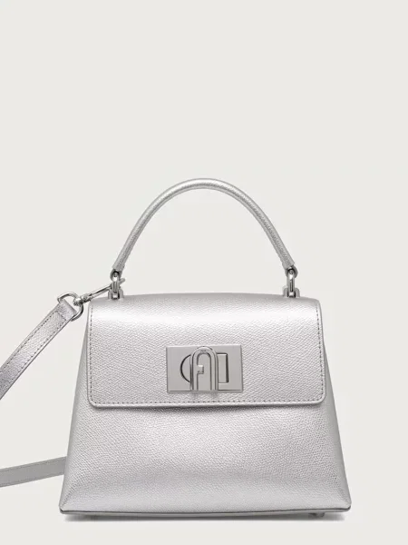 Furla geantă crossbody pentru femei din piele Mini Top Handle