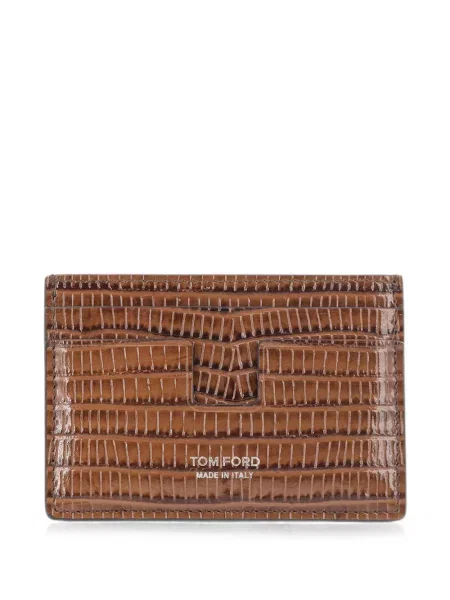Portofel Tom Ford cu imagine clasic maro