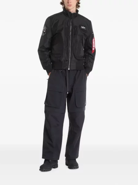 Geacă bomber Alpha Industries negru