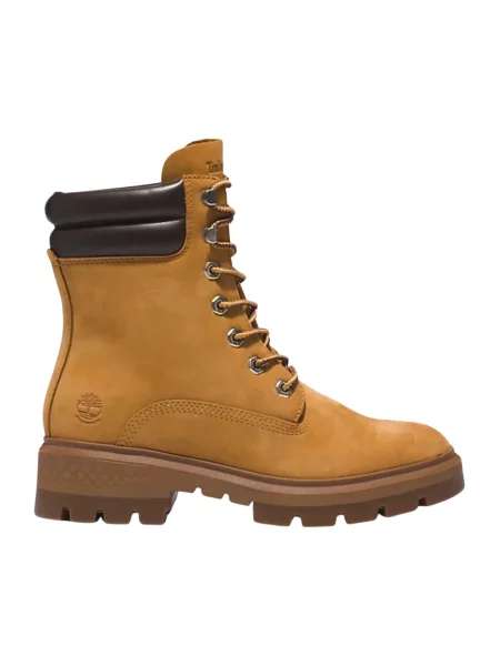 Botki Timberland skórzane brązowe