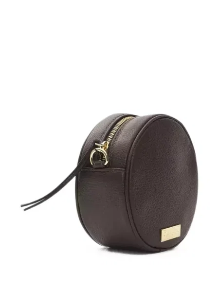 Geanta crossbody Pompei Donatella din piele maro