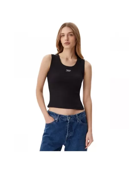 Top Tommy Jeans černý