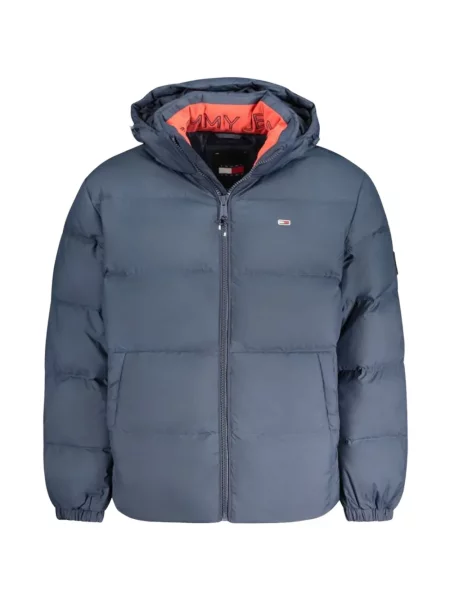 Geacă Tommy Hilfiger cu broderie albastru