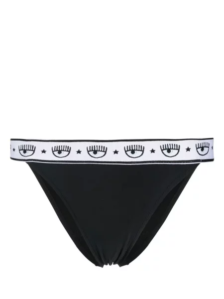 Bikini Chiara Ferragni cu autograf negru