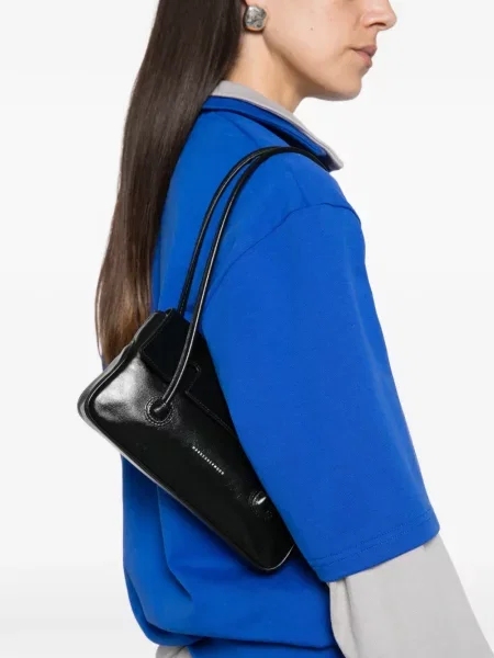 Top Margeshewood din piele negru
