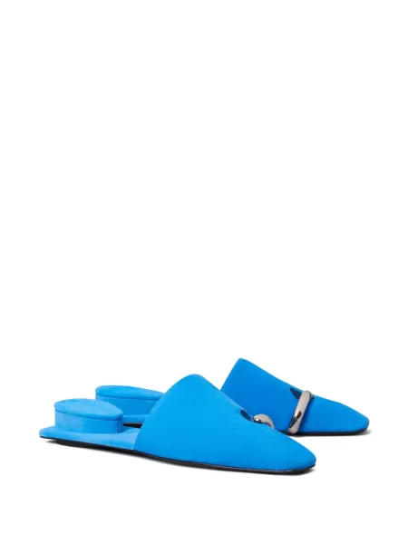 Papuci tip mules Tory Burch albastru
