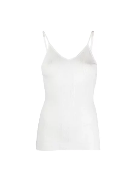 Top Khaite na ramiączkach biały