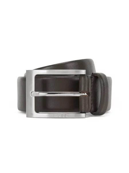 BOSS Orange Barnabie temno rjava oranžna