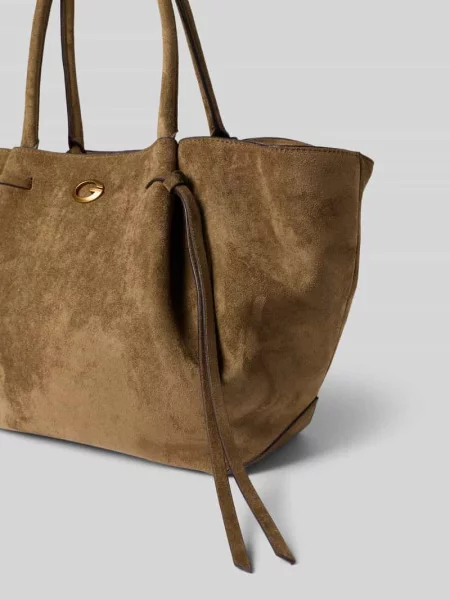 Torebka z materiału skóropodobnego model ALLEGRA' Guess oliwkowa