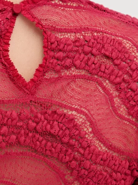 Блузка Charo Ruiz Ibiza однотонна червоний