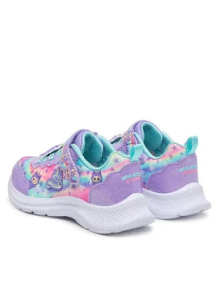 Skechers Laisvalaikio batai Jumpsters Cutie Critters Violetinė geltona