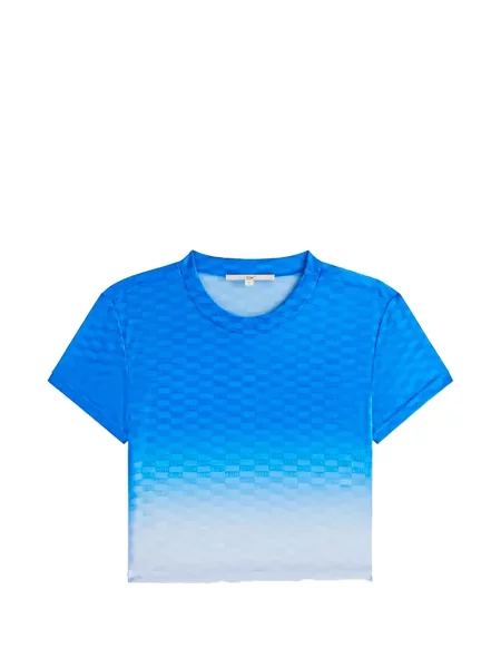 Tricou Kith plasă albastru