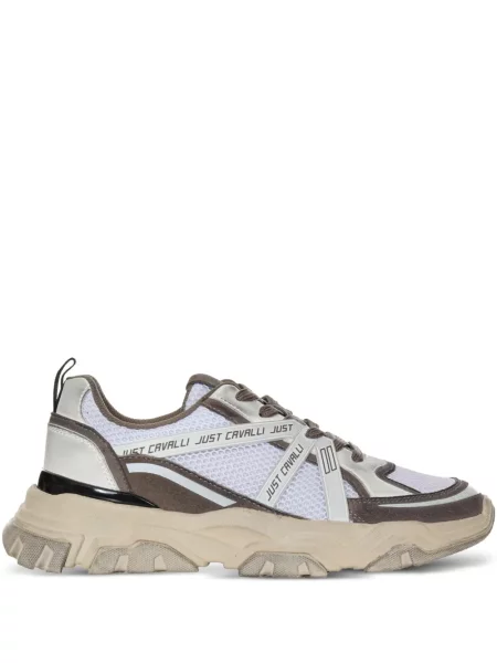 Sneakerși Just Cavalli alb