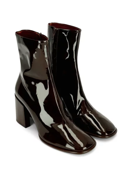 Botine Dries Van Noten din piele maro