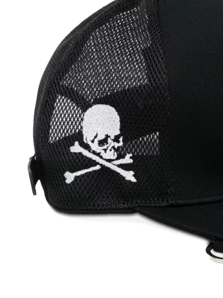 Șapcă Mastermind Japan cu broderie plasă negru
