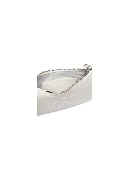 Calvin Klein Torbica Bold Ck Mini Bag bijela