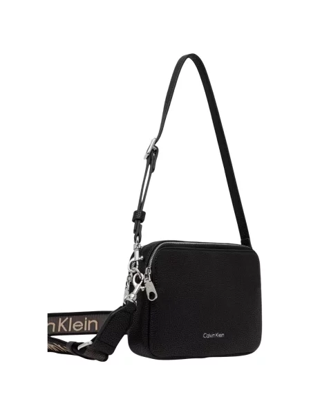 Kabelka Calvin Klein na ramínka černá
