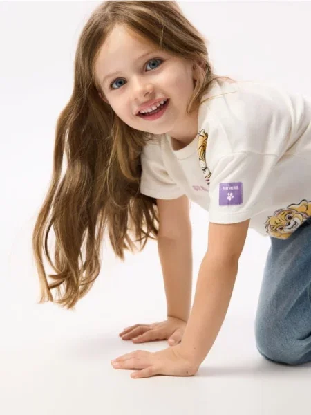 Reserved Tričko Paw Patrol krémová