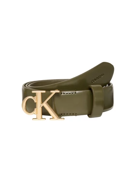 Csatos öv Calvin Klein Jeans zöld