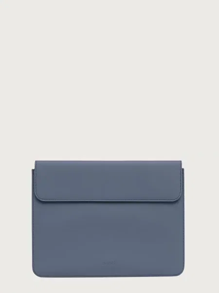 Rains torba za laptop od imitacije kože Laptop Portfolio W1 plava
