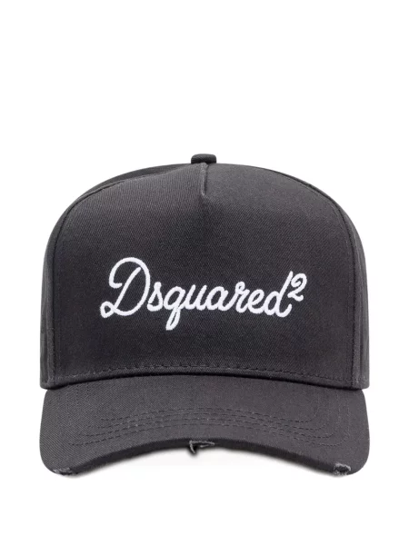 Șapcă Dsquared2 cu broderie negru