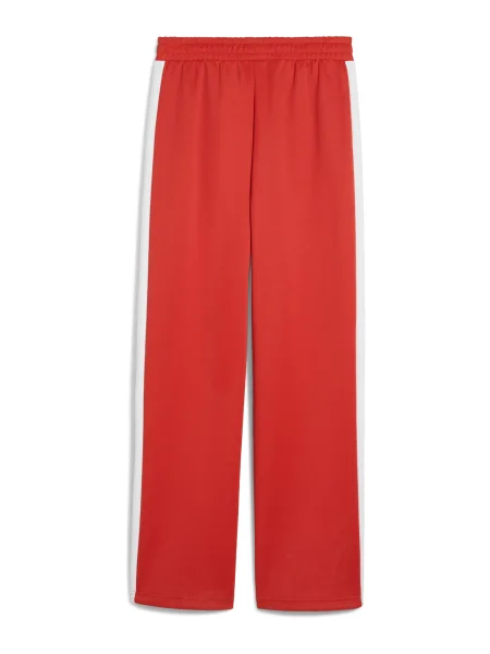 Puma pantaloni de trening femei rosu modelator alb