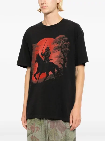 Tricou Melt cu decolteu rotund negru