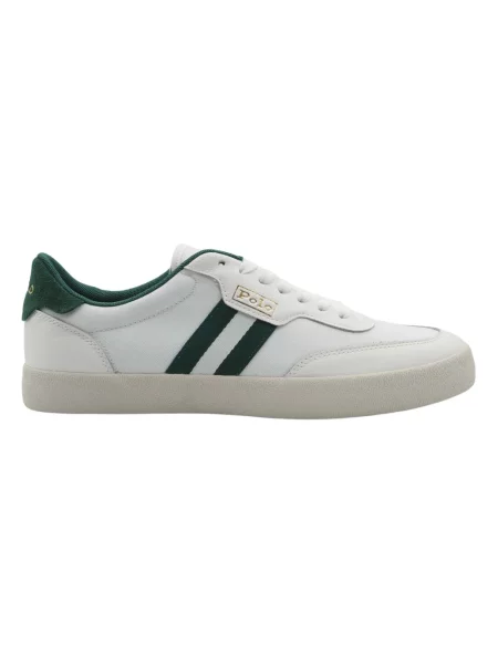 Sneakersy Ralph Lauren skórzane białe