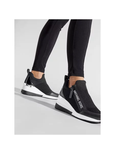 Superge MICHAEL Michael Kors Willis Wedge Trainer črna