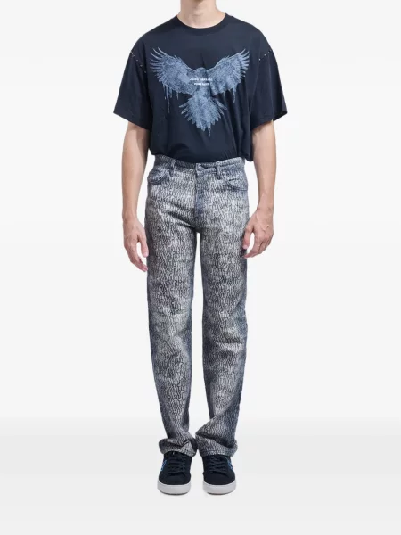 Blugi Just Cavalli cu imagine albastru