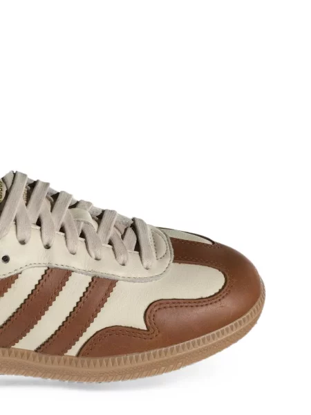 Lung hanorac Adidas din canvas alb