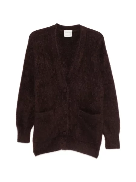 Cardigan Forte_forte tricotate maro