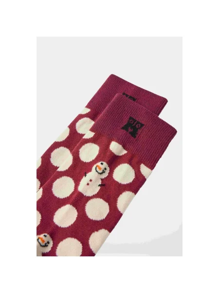 Ponožky Happy Socks vínová