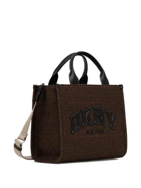 Top Dkny cu autograf maro