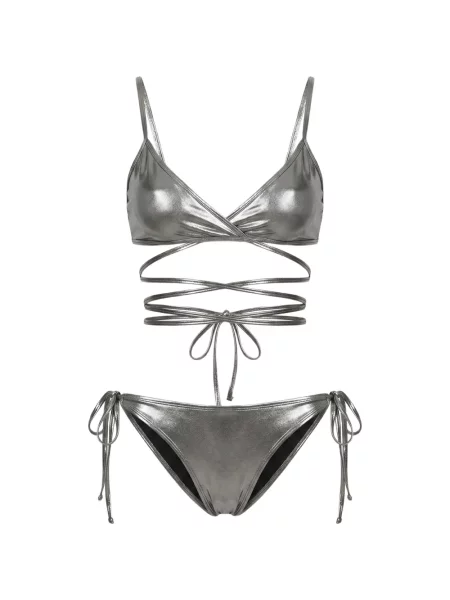 Bikini The Attico plic gri