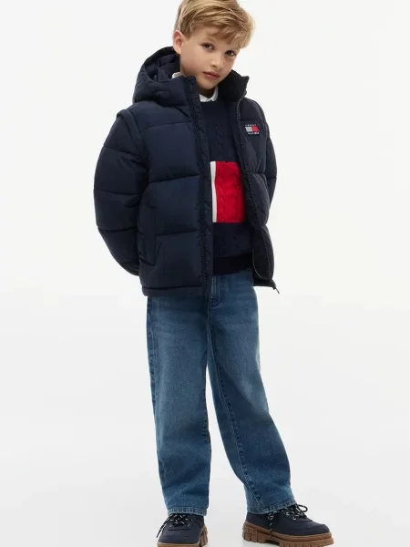 Tommy Hilfiger капитонирано яке за деца