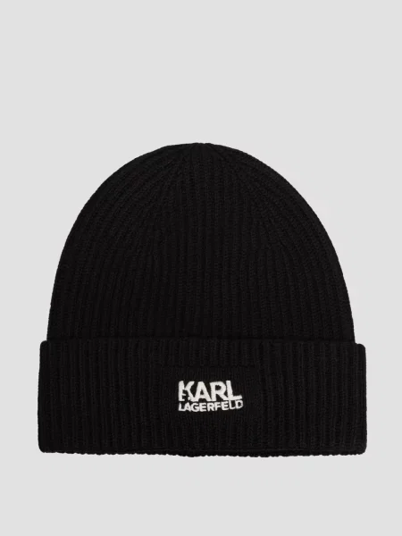 Шапка Karl Lagerfeld черная