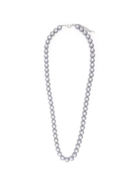 Colier Emporio Armani cu mărgele violet