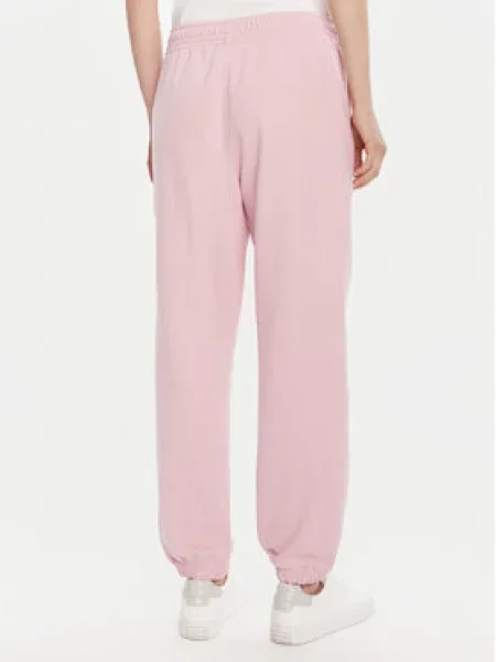 Hlače Calvin Klein Jeans ružičasta